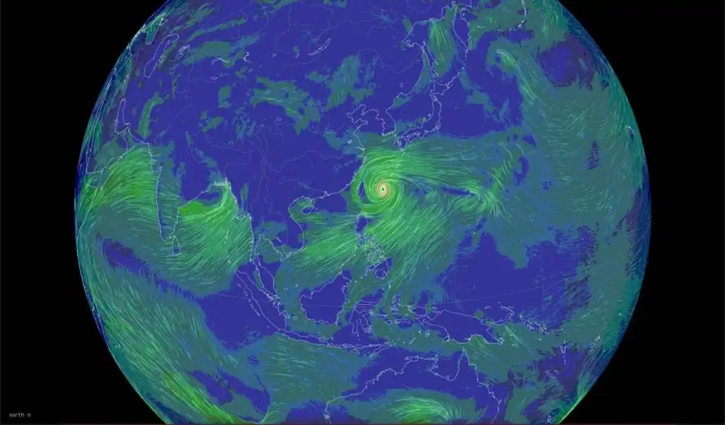 earth earth-查看全球风向天气和海洋状况地图