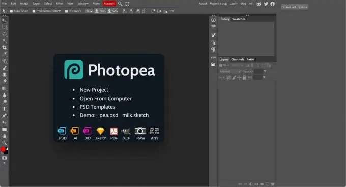 Photopea-Photoshop在线版 Photopea-Photoshop在线版