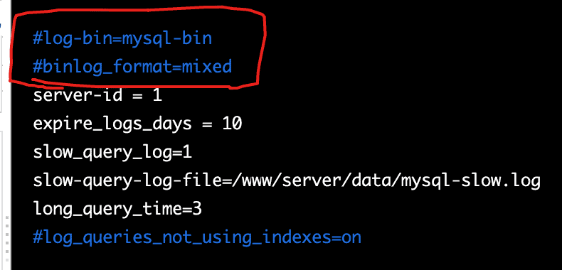 MySQL 关闭二进制日志 log-bin|教程 MySQL 关闭二进制日志 log-bin|教程 | 学霸云搜