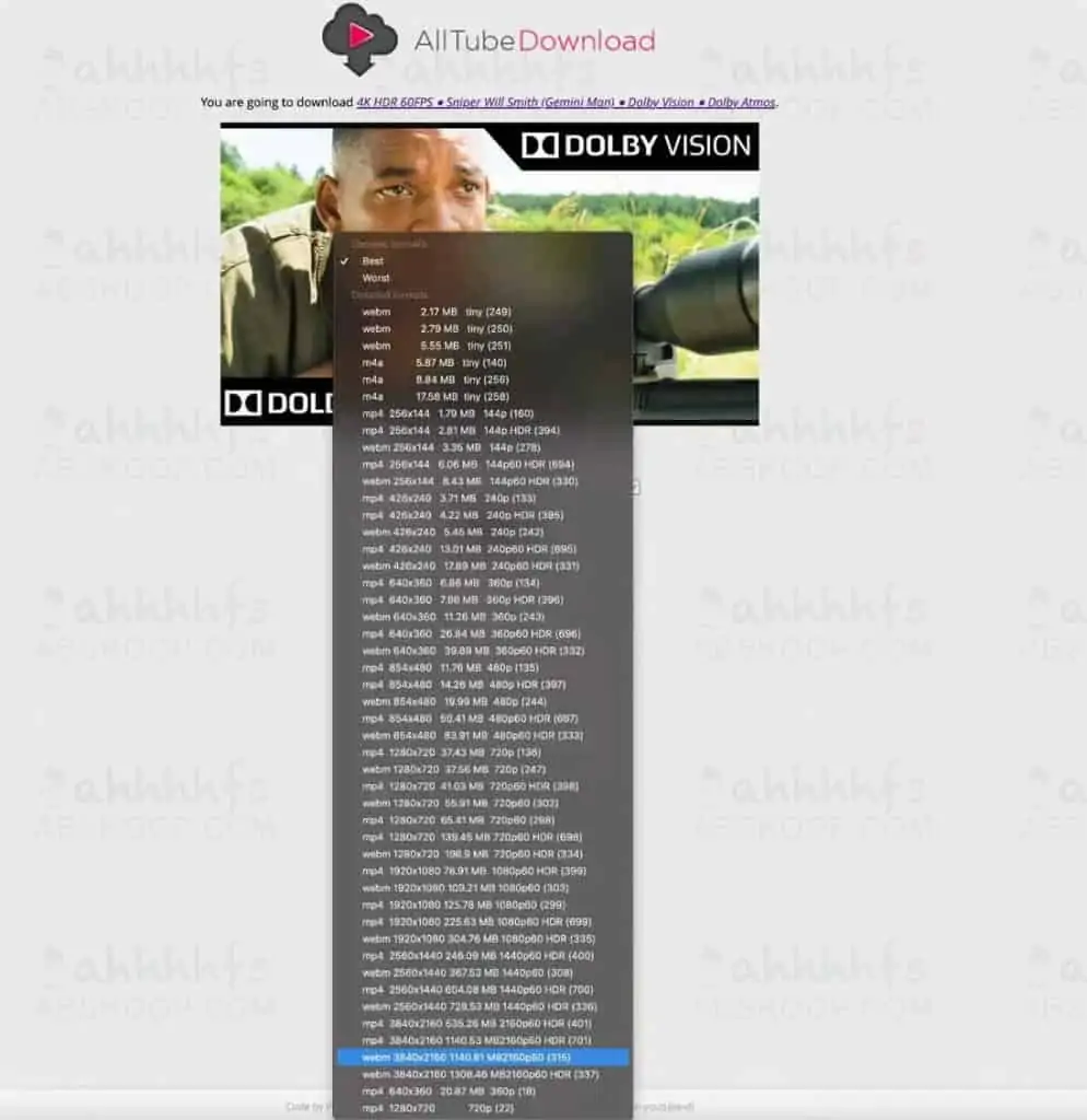 AllTube Download 主流网站视频下载器 AllTube Download 主流网站视频下载器 | 学霸云搜