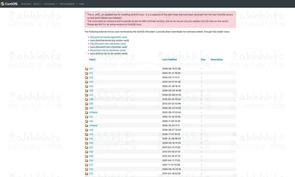 CentOS 官方镜像下载地址|网址 CentOS 官方镜像下载地址|网址 | 学霸云搜