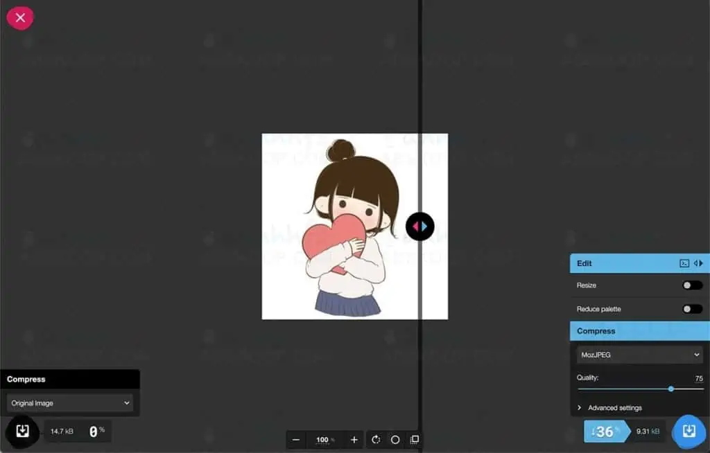 开源免费的在线图片压缩神器 Squoosh 谷歌出品 开源免费的在线图片压缩神器 Squoosh 谷歌出品