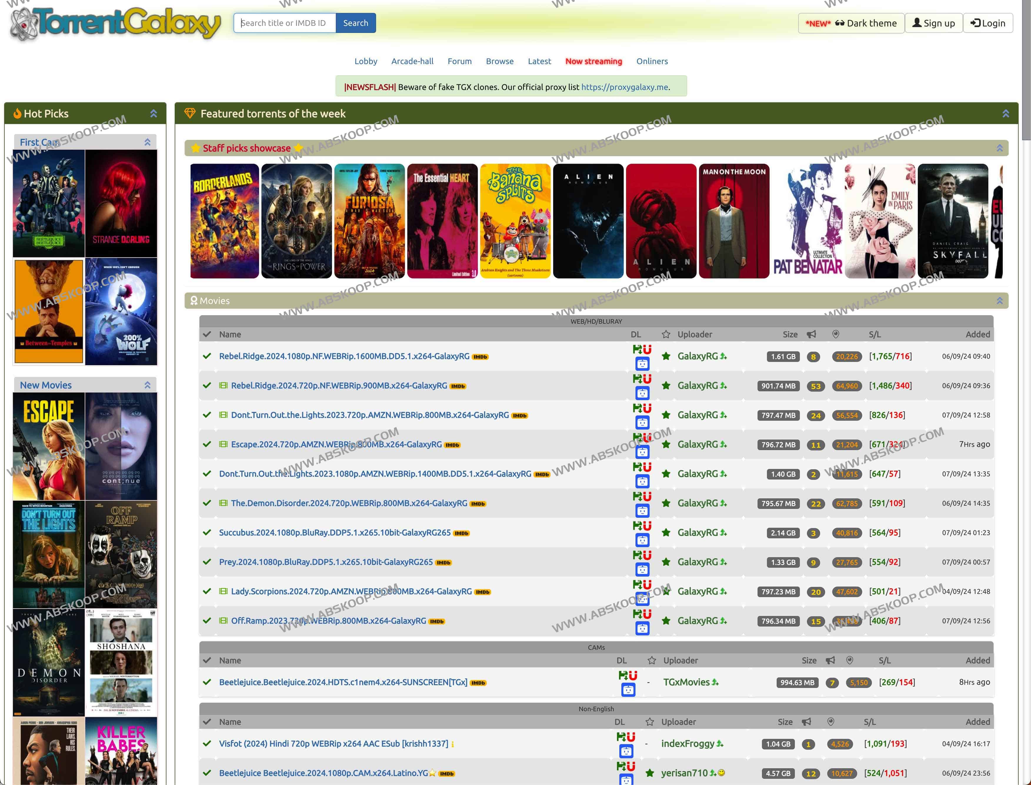 TorrentGalaxy-BT种子磁力搜索工具 BT种子磁力搜索工具 - TorrentGalaxy