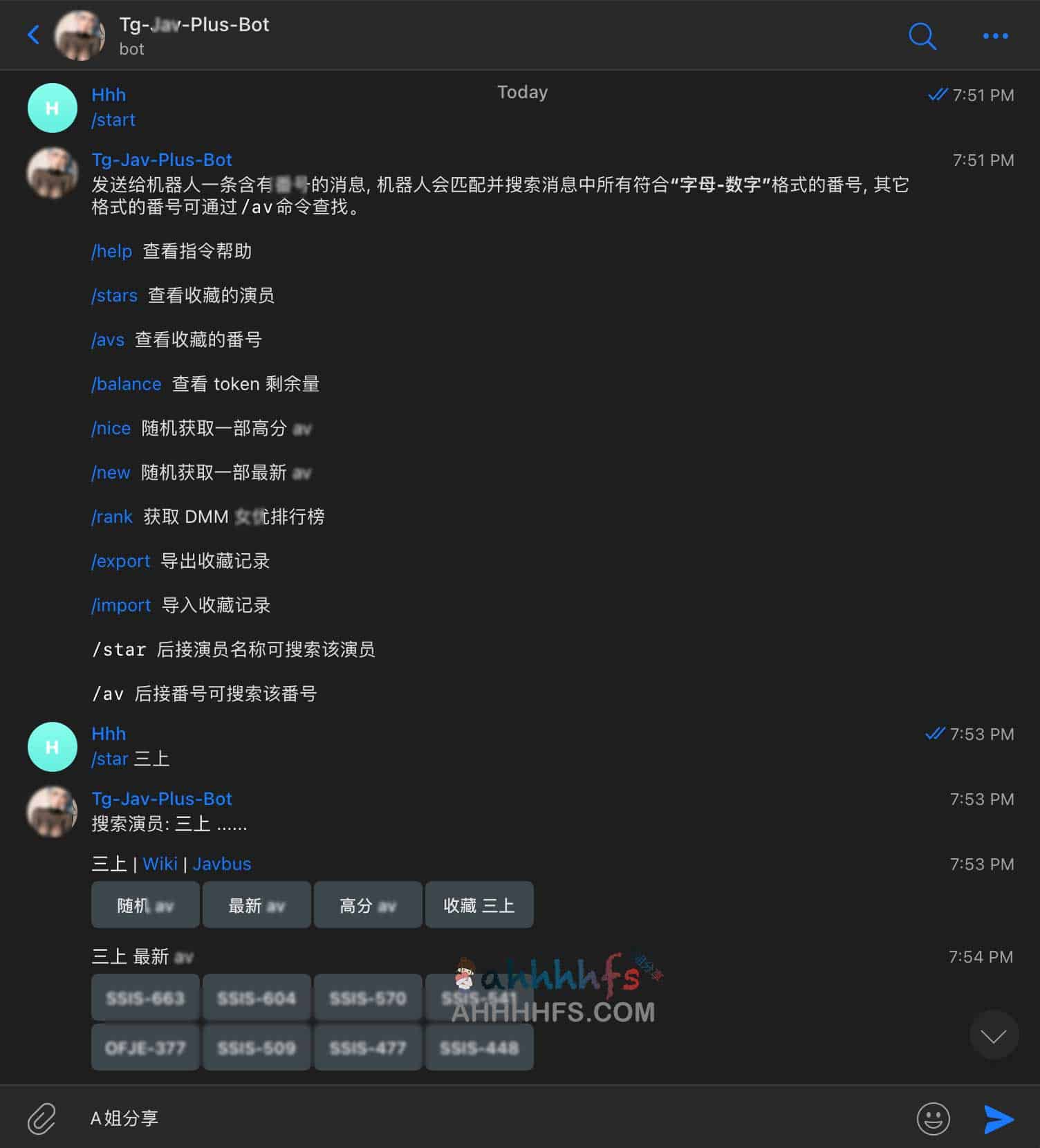 Telegram日本老师课程搜索机器人-某V Plus Bot Telegram日本老师课程搜索机器人-某V Plus Bot