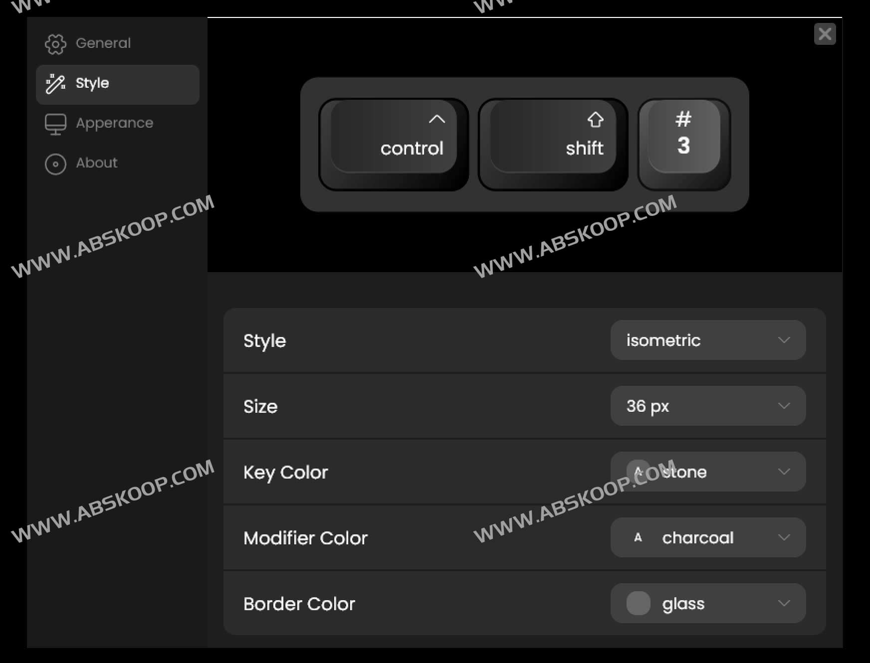Keyviz-开源实时键鼠输入可视化软件 实时显示输入按键 Keyviz-开源实时键鼠输入可视化软件 实时显示输入按键