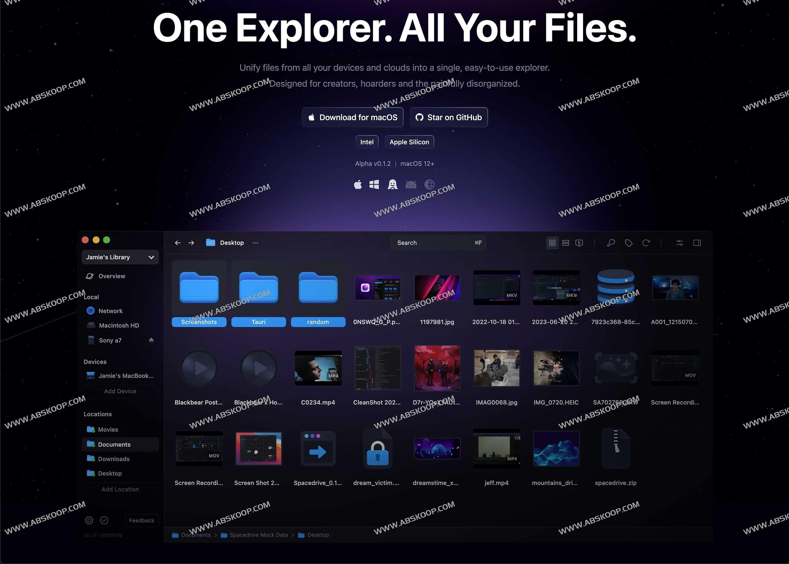 Spacedrive-开源跨平台文件管理器 Spacedrive-开源跨平台文件管理器