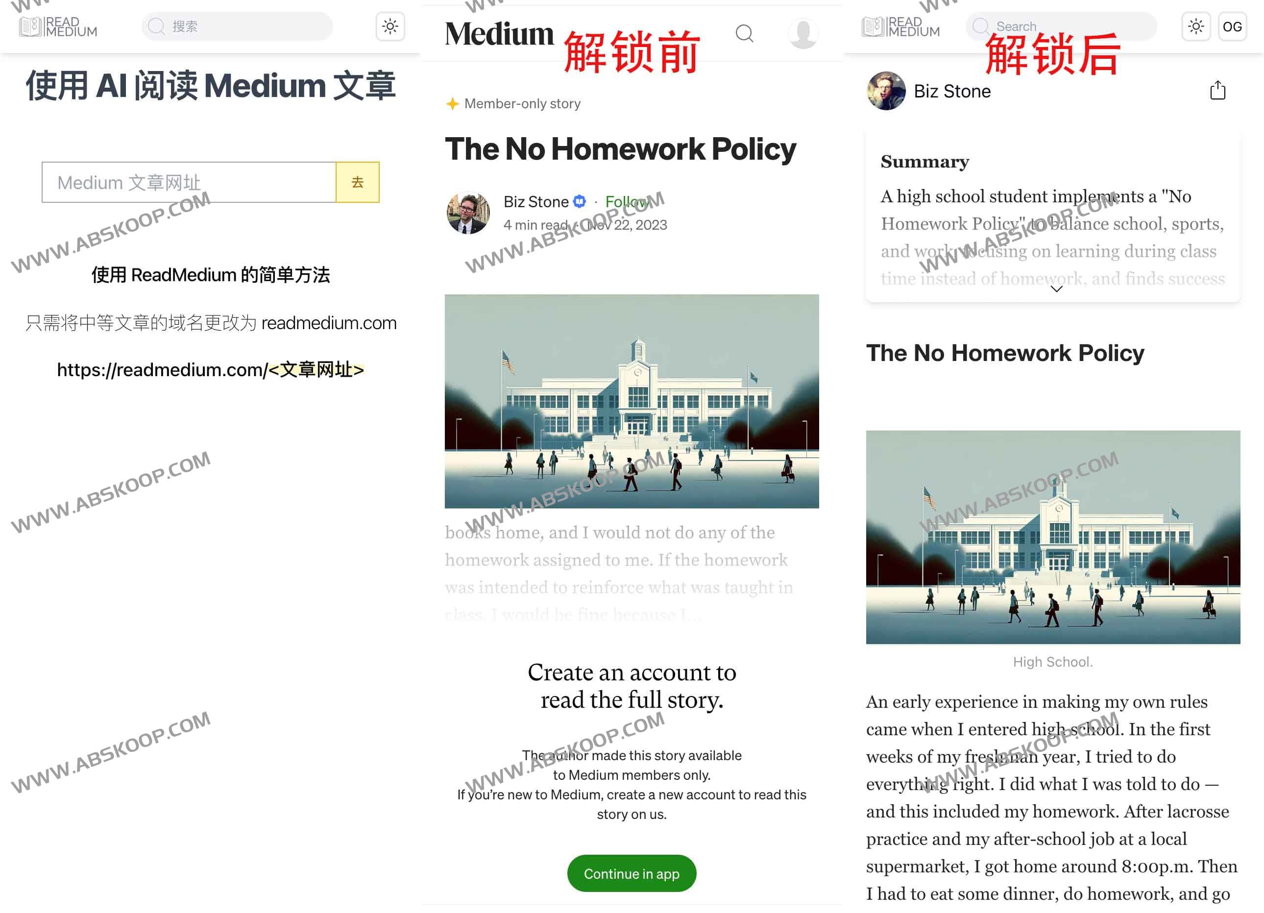 Medium付费文章解析工具 使用 AI 阅读 Medium 文章:ReadMedium Medium付费文章解析工具 使用 AI 阅读 Medium 文章:ReadMedium