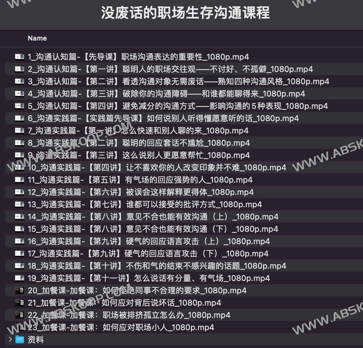 万万姐 没废话的职场生存沟通课程 万万姐 没废话的职场生存沟通课程