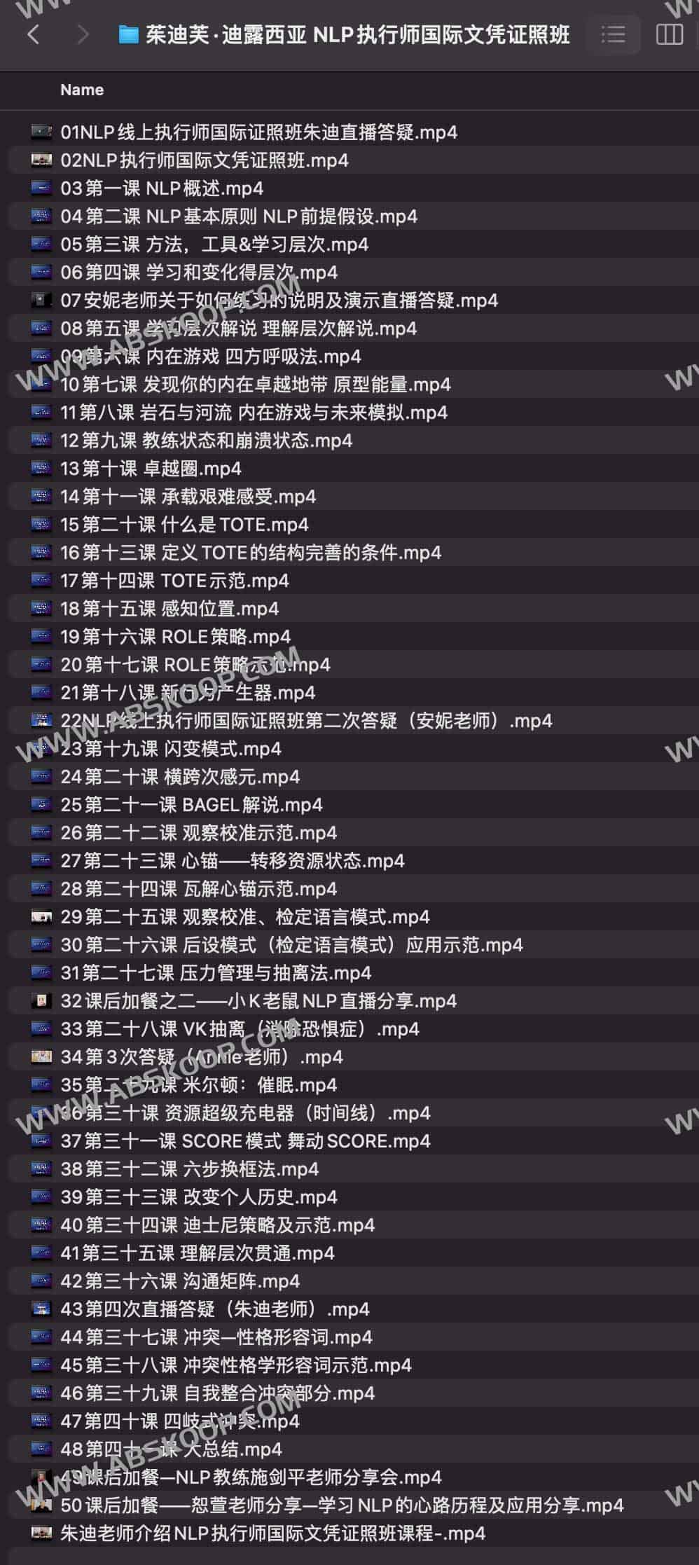 茱迪芙·迪露西亚 NLP执行师国际文凭证照班 茱迪芙·迪露西亚 NLP执行师国际文凭证照班