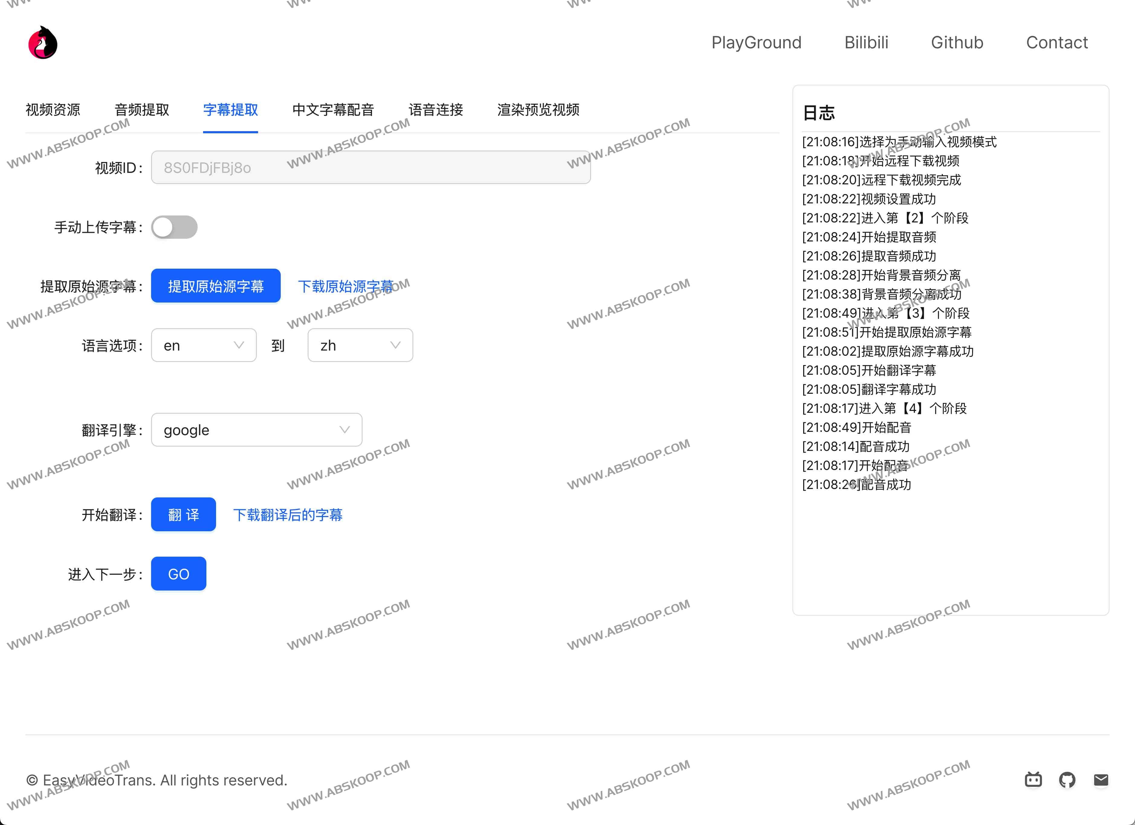 EasyVideoTrans-免费开源且易用的AI视频翻译配音工具 小白也适用 EasyVideoTrans-免费开源且易用的AI视频翻译配音工具 小白也适用