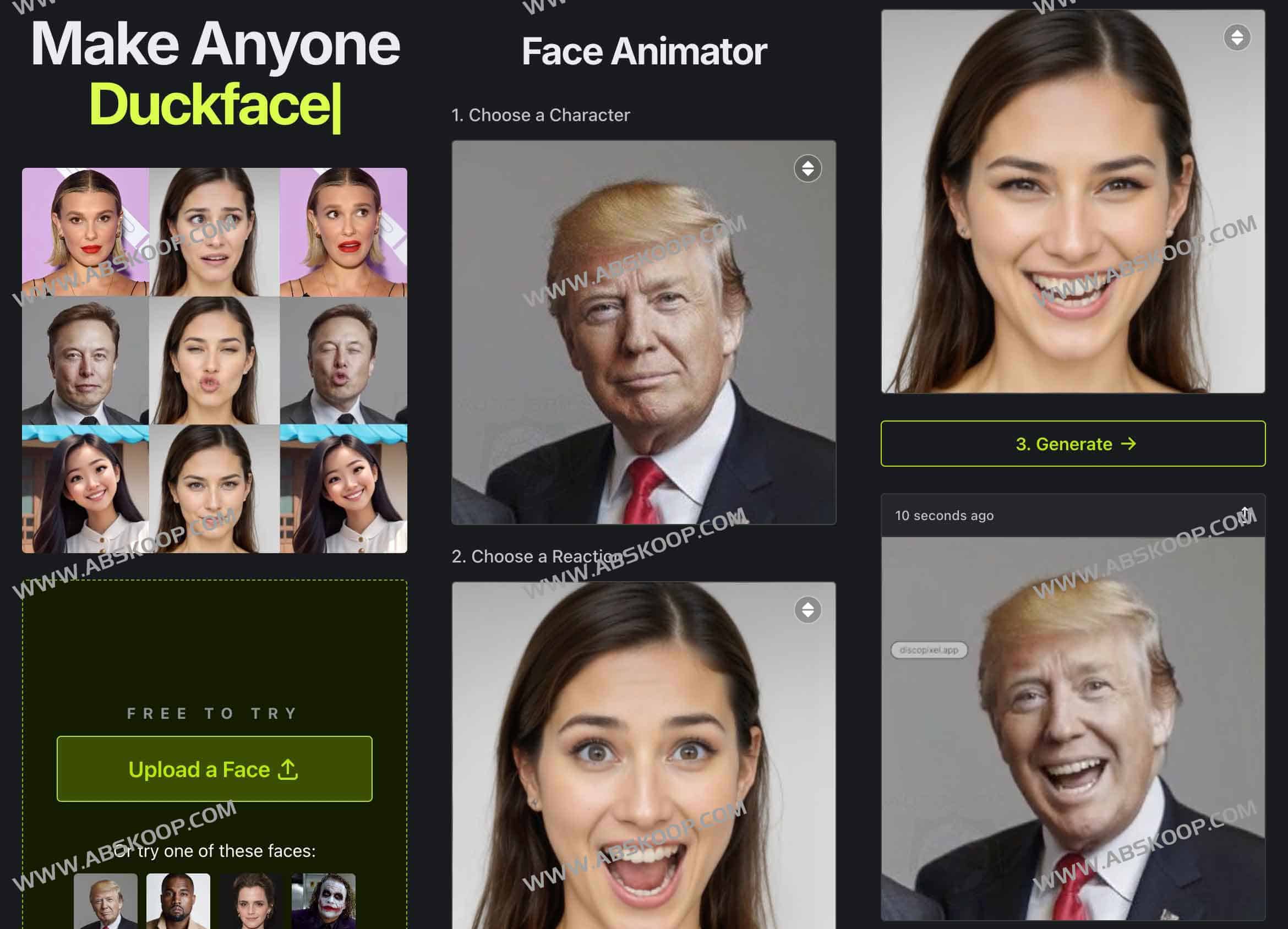 Face Animator:人工智能的即时反应和表达 AI让任何头像动起来 Face Animator:人工智能的即时反应和表达 AI让任何头像动起来