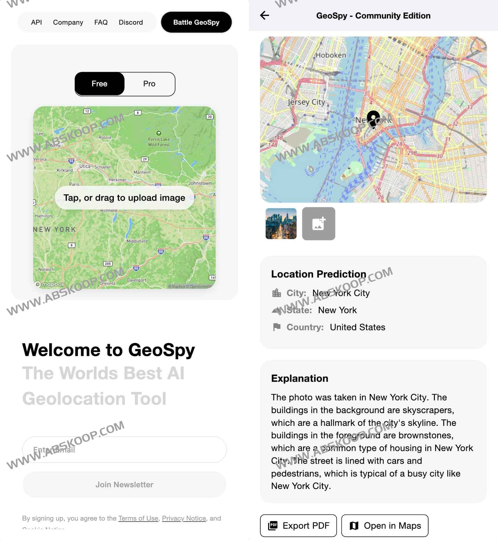 AI图片定位工具 基于 AI 的照片地理位置识别-GeoSpy AI AI图片定位工具 基于 AI 的照片地理位置识别-GeoSpy AI