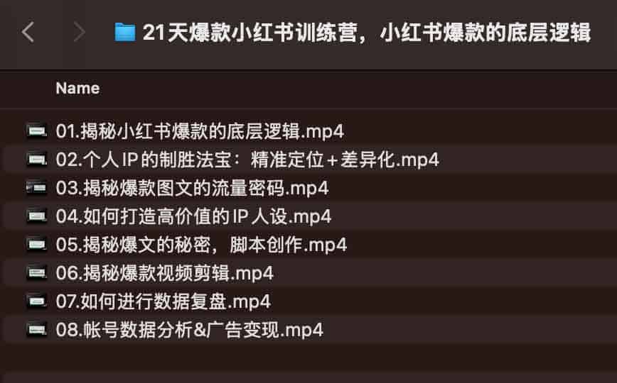 21天爆款小红书训练营,小红书爆款的底层逻辑 21天爆款小红书训练营,小红书爆款的底层逻辑