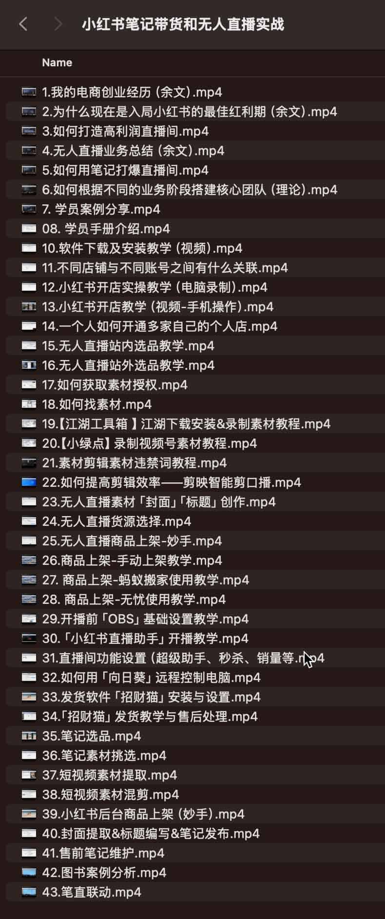 小红书笔记带货和无人直播实战 小红书笔记带货和无人直播实战