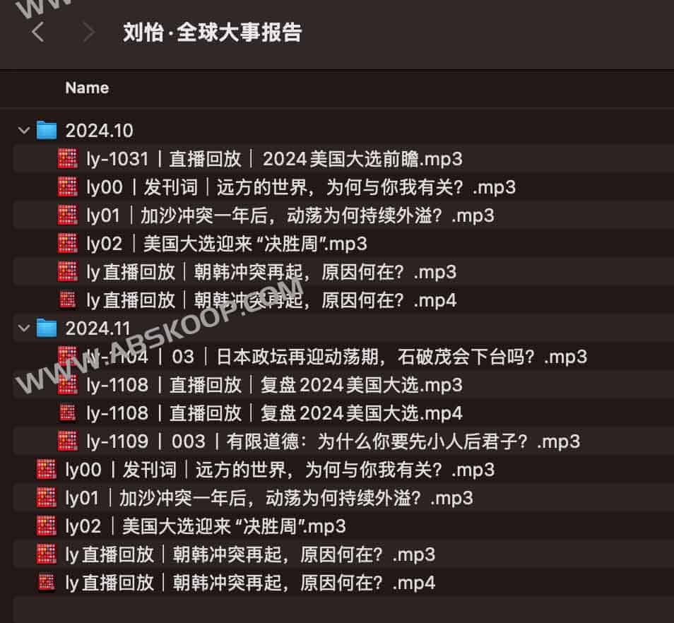 2024全球大事报告 刘怡 刘怡·全球大事报告