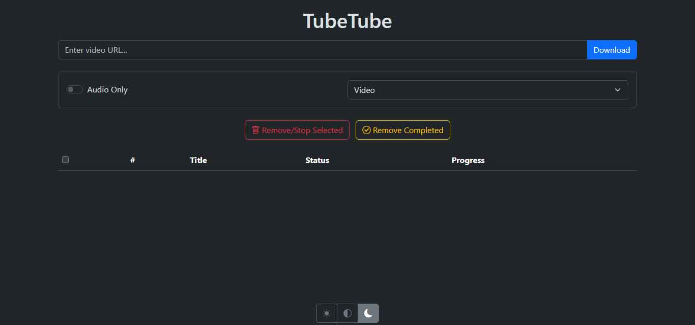 TubeTube:基于yt-dlp 的 YouTube 下载器 TubeTube:基于yt-dlp 的 YouTube 下载器