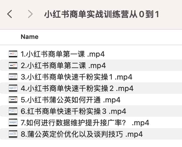 小红书商单实战训练营从0到1 小红书商单实战训练营从0到1