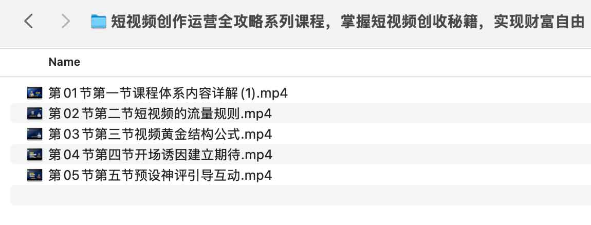 短视频创作运营全攻略系列课程,掌握短视频创收秘籍,实现财富自由 短视频创作运营全攻略系列课程,掌握短视频创收秘籍,实现财富自由