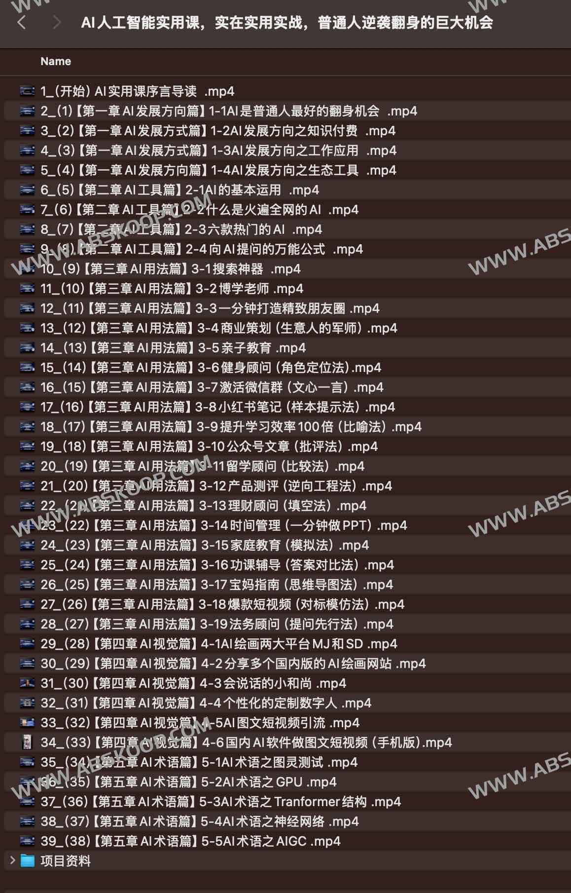 AI人工智能实用课,实在实用实战,普通人逆袭翻身的巨大机会 AI人工智能实用课,实在实用实战,普通人逆袭翻身的巨大机会
