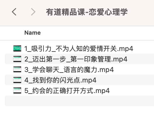 有道精品课-恋爱心理学 有道精品课-恋爱心理学