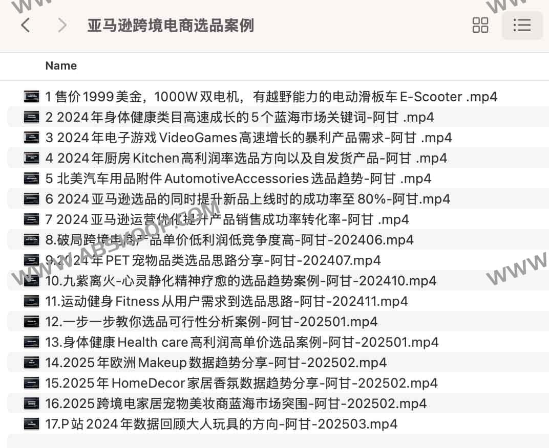 2025亚马逊跨境电商选品案例 2025亚马逊跨境电商选品案例