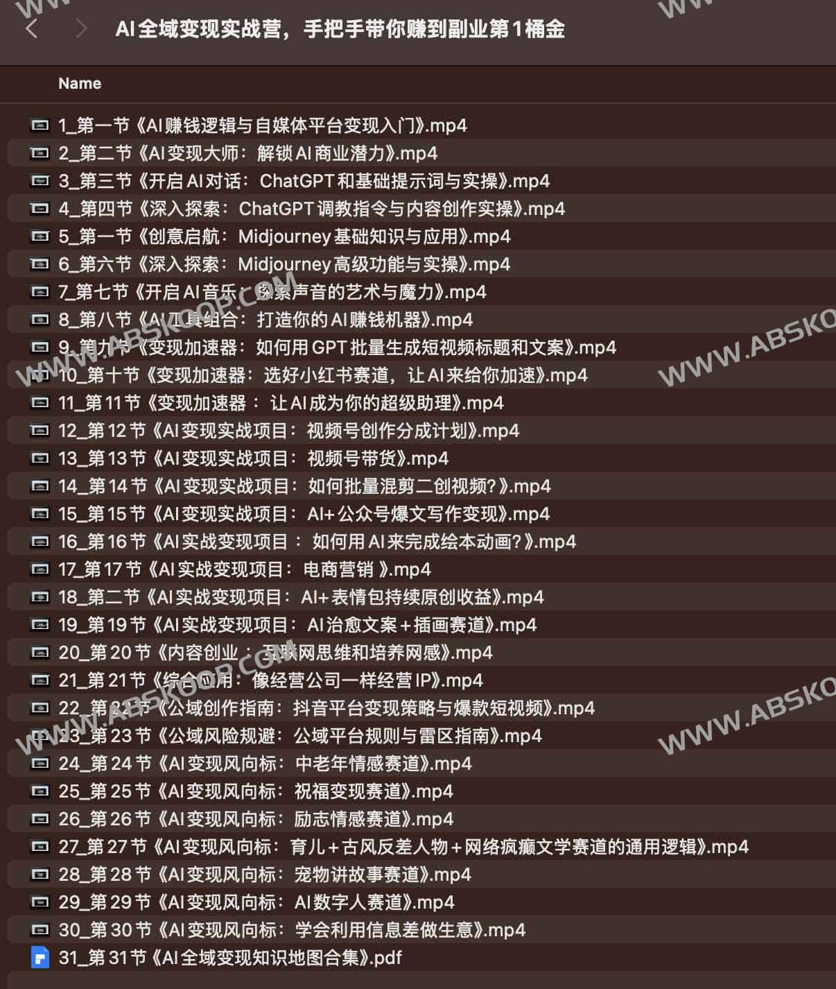 AI全域变现实战营,手把手带你赚到副业第1桶金 AI全域变现实战营,手把手带你赚到副业第1桶金