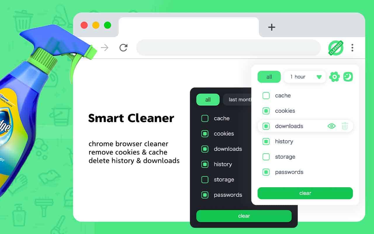 Cleaner:浏览器历史与缓存清理插件 提升Chrome浏览器速度与隐私保护的利器 Cleaner:浏览器历史与缓存清理插件 提升Chrome浏览器速度与隐私保护的利器