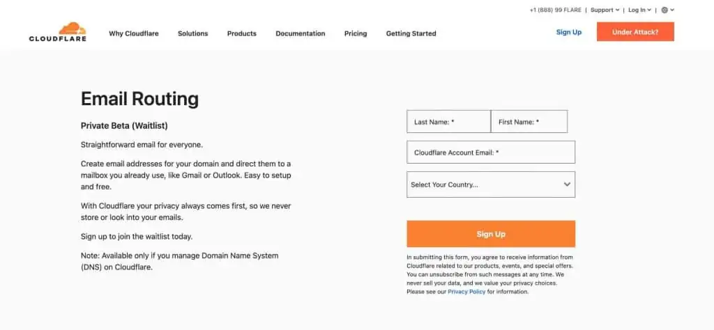 Cloudflare 推出免费邮件转发服务 | 学霸云搜