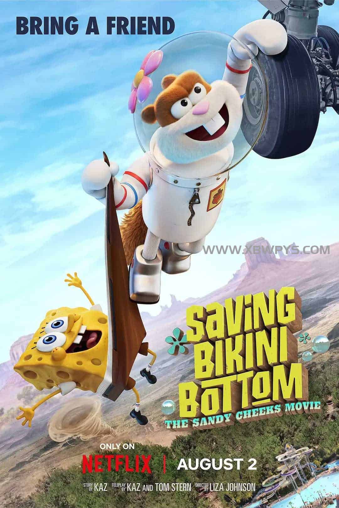 珊迪大电影：拯救比奇堡 Saving Bikini Bottom: The Sandy Cheeks Movie (2024)中文字幕1080p